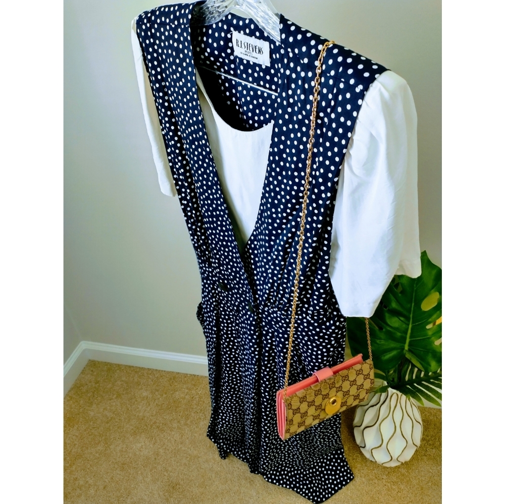 Vintage R.J Stevens Polka-dot Dress - Picture 2 of 13